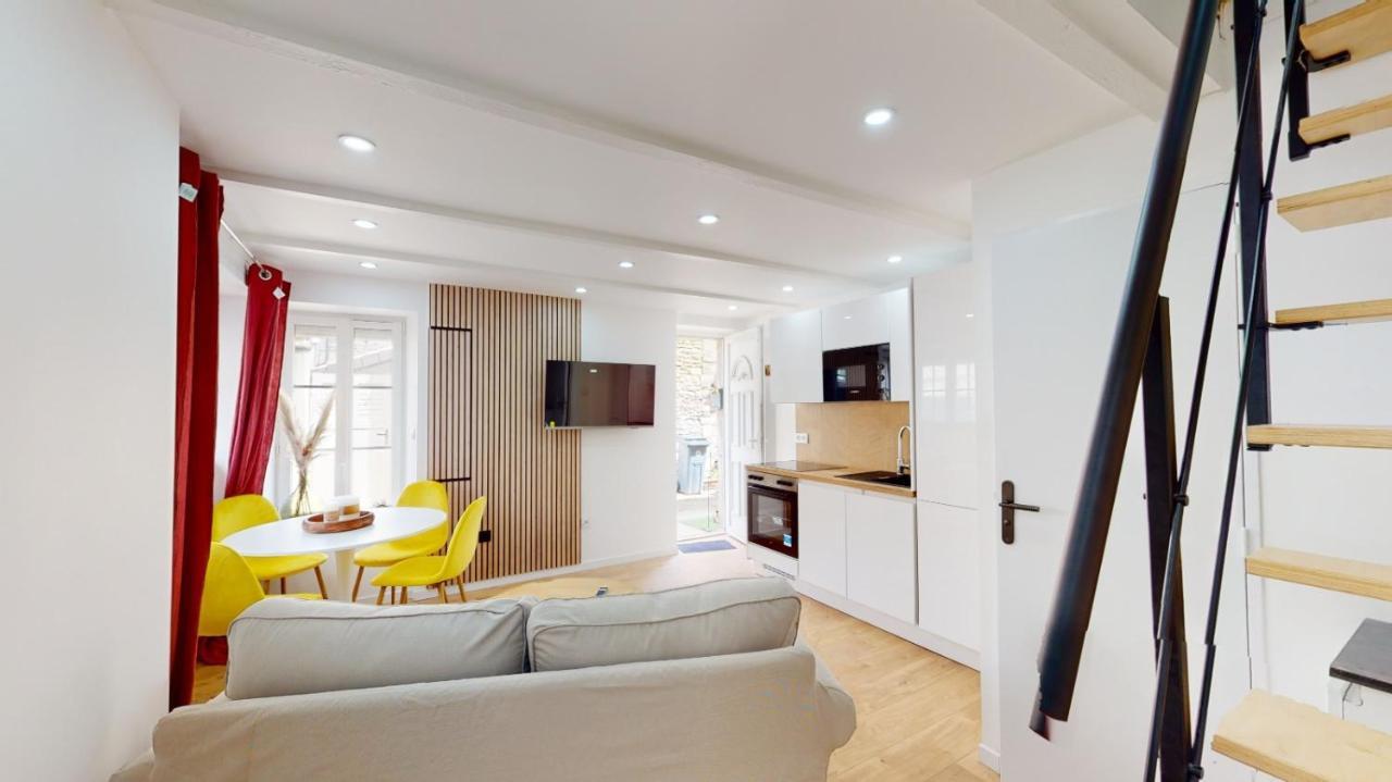 Charmante Maison En Pierre - Centre Ville - Plage Ouistreham Exteriör bild